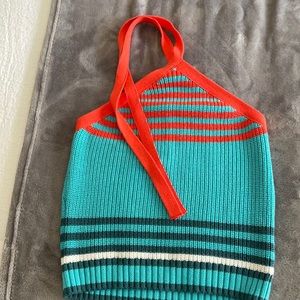 Zara halter crop top